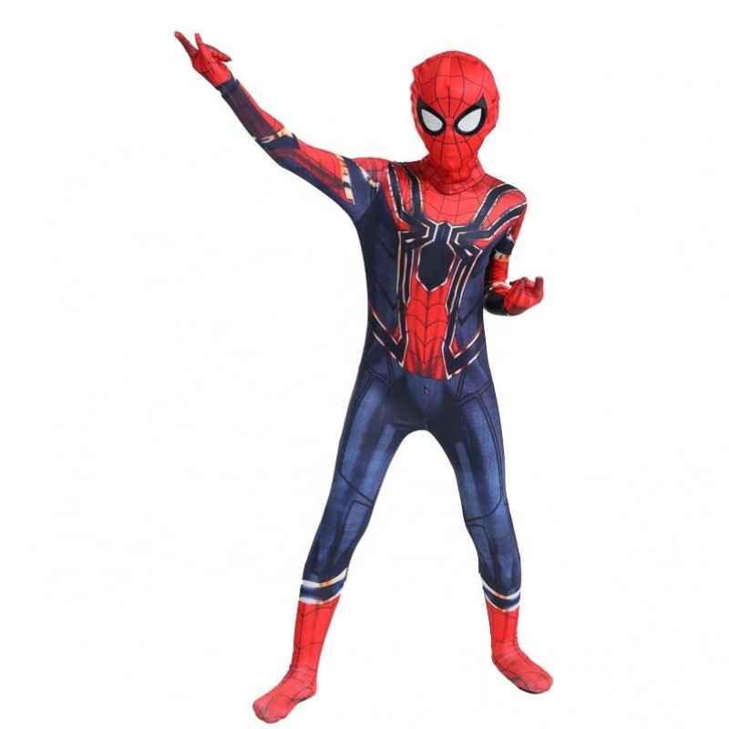 Classic al por mayor Fancy Black&red Halloween Anime TV&movie Kid Cartoon Clothing Spiderman Performance traficados de rendimiento