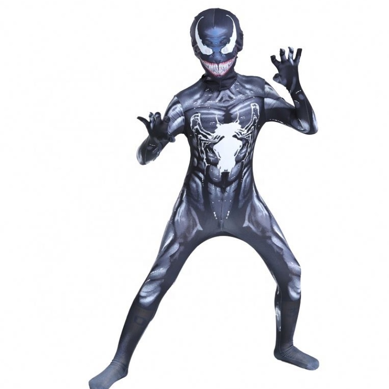 Varios superhéroes de cine Halloween disfraz de cosplay para adultos&kids Spiderman Venom Jumpsuit