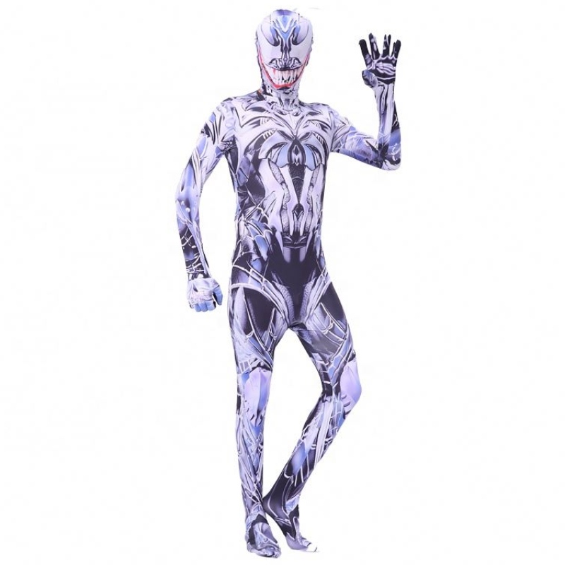 Varios superhéroes de cine Halloween disfraz de cosplay para adultos&kids Spiderman Venom Jumpsuit