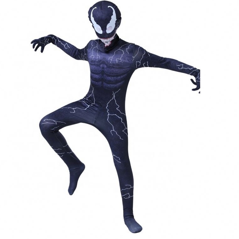 Cosplay personalizado Cosplay Fancy Superhero Sumuit Venom Disfraces con músculo paraniños