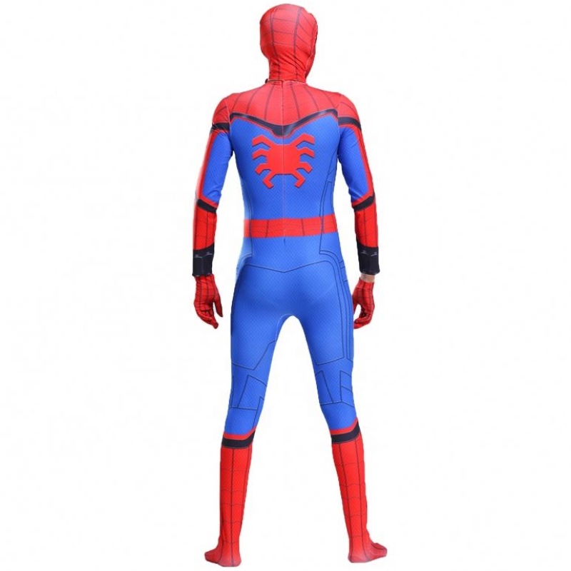 Padres para padres de alta calidad Anime Black Spider Man Jumpsuit TV&movie Cosplay Spiderman Halloween Disfraz