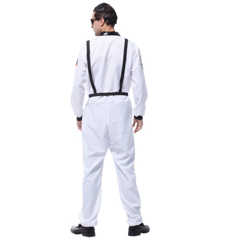 2022 HOT2022 Venta caliente Disfraces de Halloween para el hombre Astronaut Spacessuit Cosmonaut Cosmonaut Cosmonaut Cosplay Venta de Halloween para el hombre Astronaut Spacessuit Naranja y vestuario blanco Cosmonaut Cosplay Cosplay Cosplay