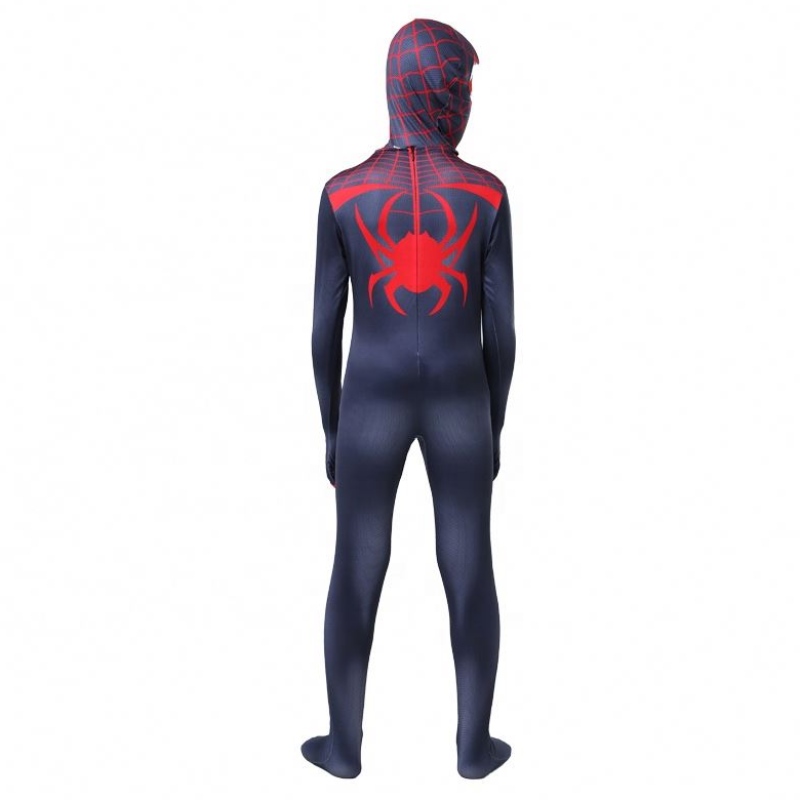 Nuevo estilo Venta caliente Halloween Black&red paraniños TV paraniños&movie Superhero Cosplay Factory Direct Spider Man trajes de mono