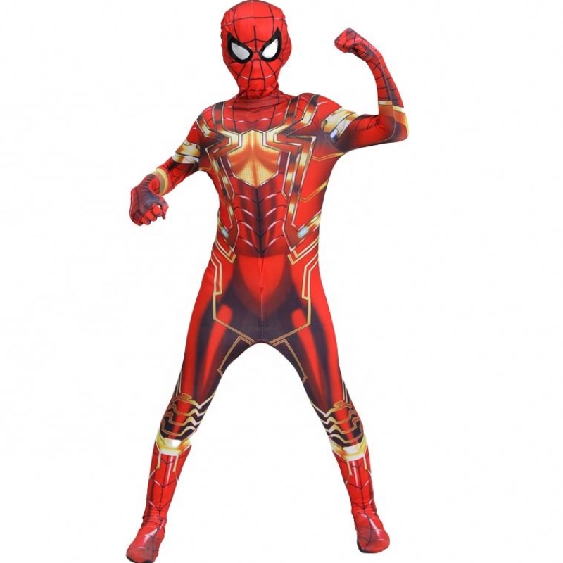 Varios disfraces de Halloween Rendimiento paraniños Continuación de anime spandex tv&movie spiderman kids superhéroes trajes