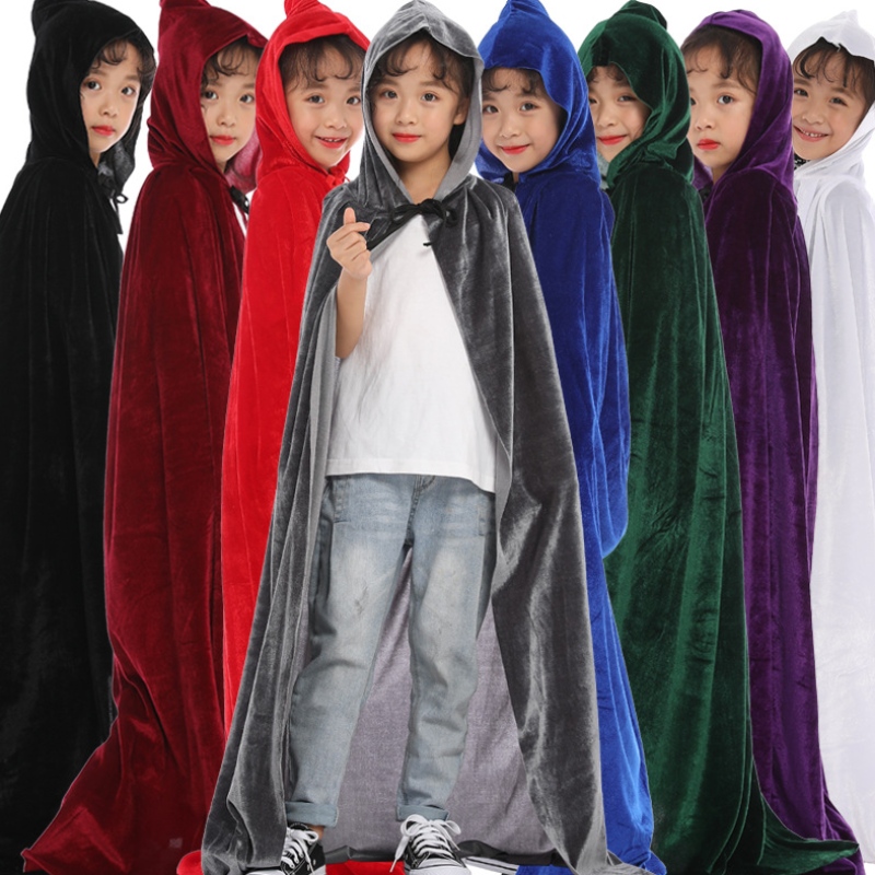 Capa de Halloween de europeo y estadounidense Festival Festival Cloak Velvet Adult Cloak