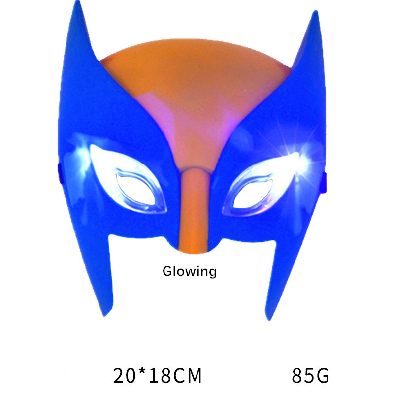 Wolverine Plastic Claw Facepiece Cloak Arma de Halloween Cosplay Party Juguetes