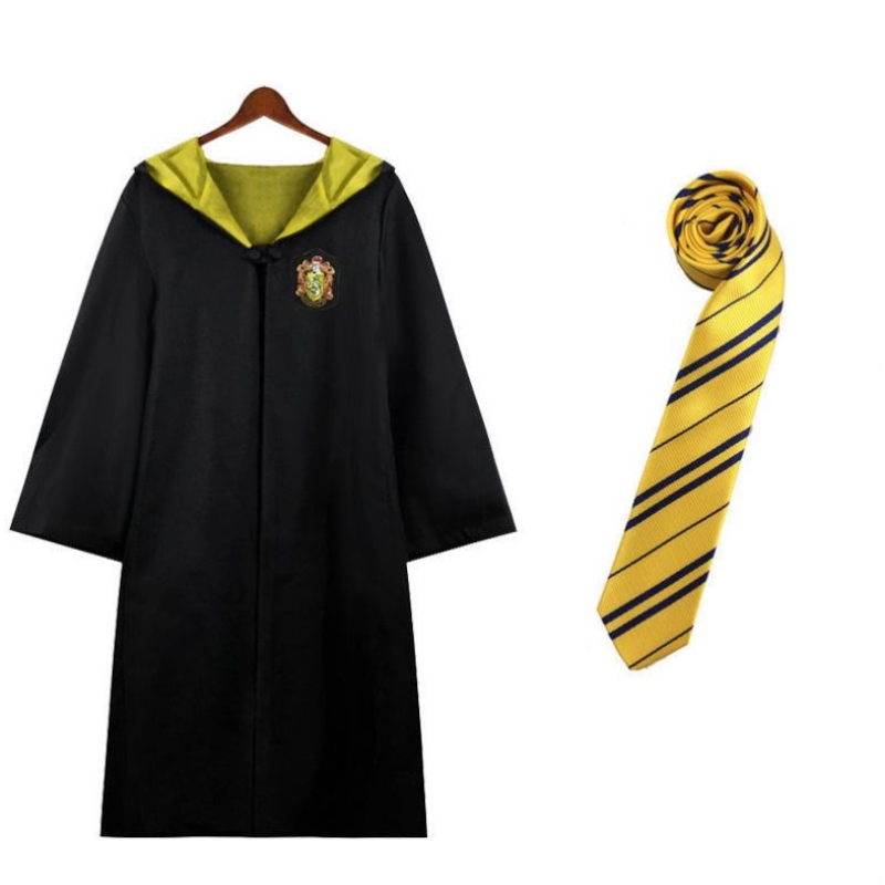 Nueva llegada Harry Cosplay Disfraz paraniños y túnica de alfarero para adultos para disfraces de fiestas de Halloween