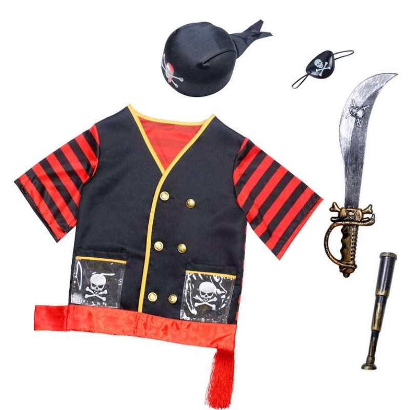 Disfraz de pirata paraniños de Halloween Kids Deluxe Deluxe