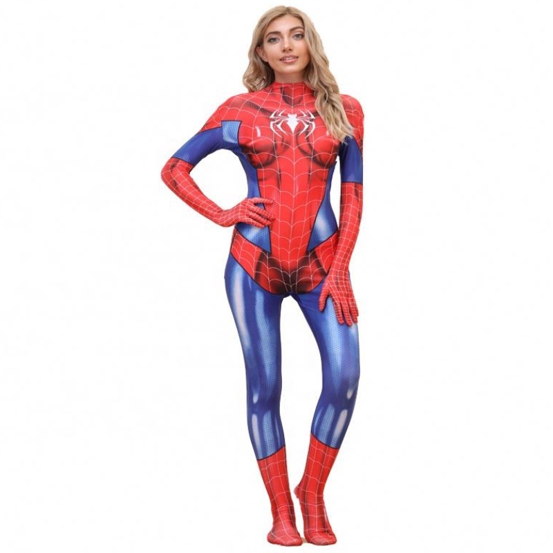 Trasal al por mayor de la película de Halloween Prop -Representamiento para la mujer Spiderman Spiderwoman Sets Sets