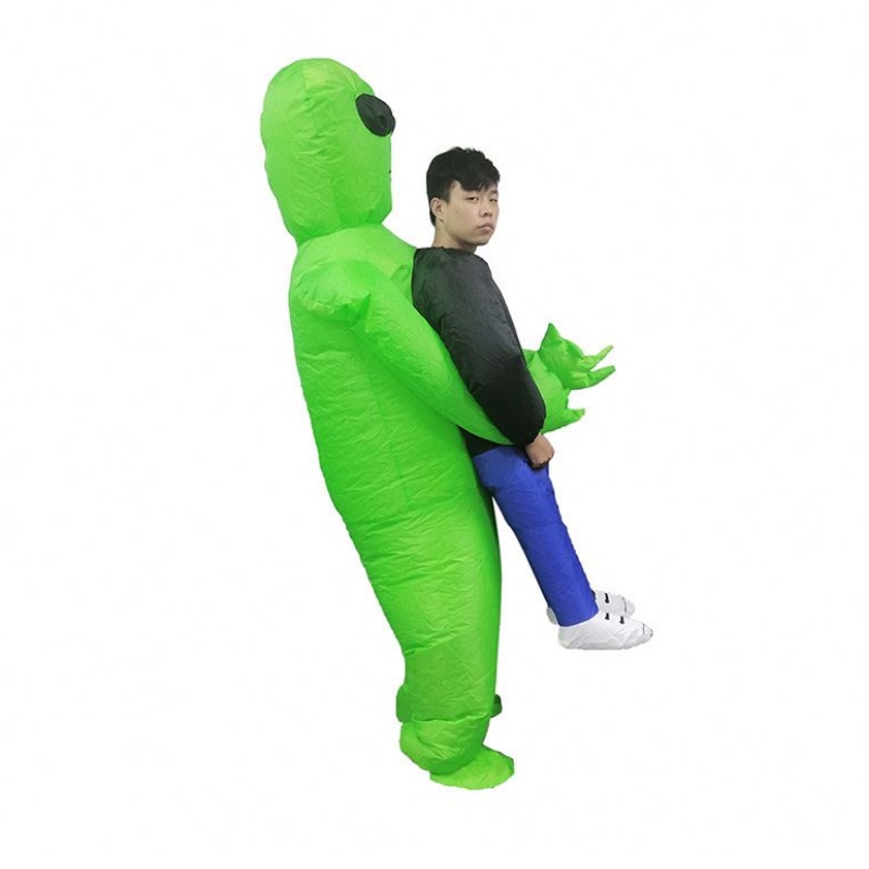 Halloweennavidad cosplay inflable brillante ghost ghost disfraz de alienígena