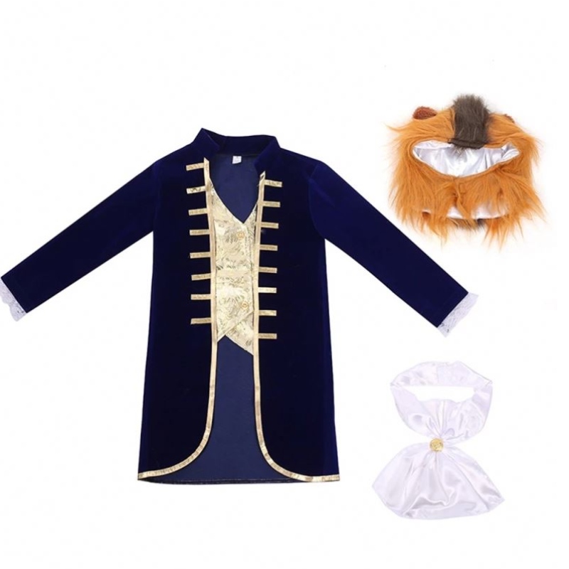 Baby Boy Nitdler Halloween Cosplay Beast Prince Kids Prince Disfraz con TADE AT HCBL-014