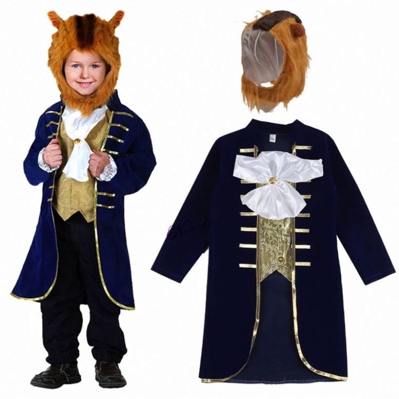 Baby Boy Nitdler Halloween Cosplay Beast Prince Kids Prince Disfraz con TADE AT HCBL-014