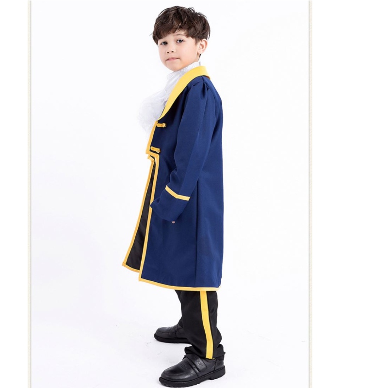 Kids Beauty and the Beast Cosplay Cosplay Fiesta de Halloween Hombres Fantancía deniños Príncipe \\\\ disfraz