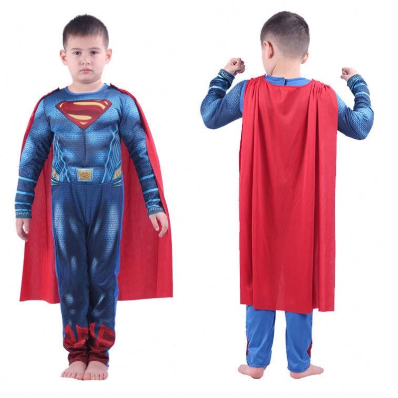 Halloween Cosplay Party Fancy Kids Super Hero Superhero Superhero Muscle Disfraz deniños Super Man Clothing