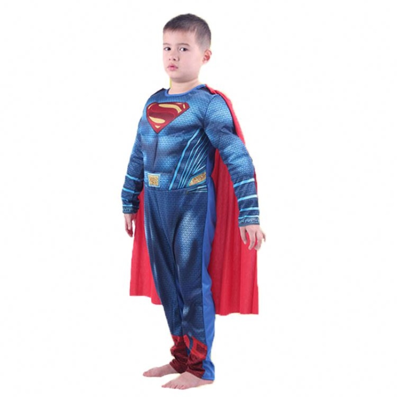 Halloween Cosplay Party Fancy Kids Super Hero Superhero Superhero Muscle Disfraz deniños Super Man Clothing