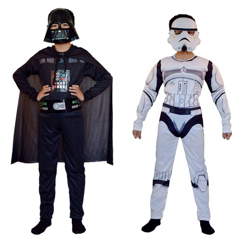 Trooper Skywalker Cosplay Disfraz deniños Niños Halloween Carnaval Partido Marca de la capa