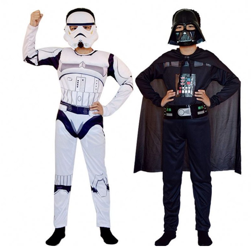 Trooper Skywalker Cosplay Disfraz deniños Niños Halloween Carnaval Partido Marca de la capa