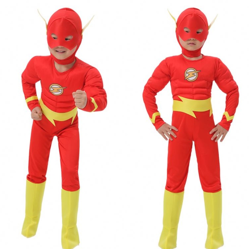 Disfraz de Halloween Fancy Kids Fantasy Comics Carnival Party Halloween Flashman Cosplay Disfraces