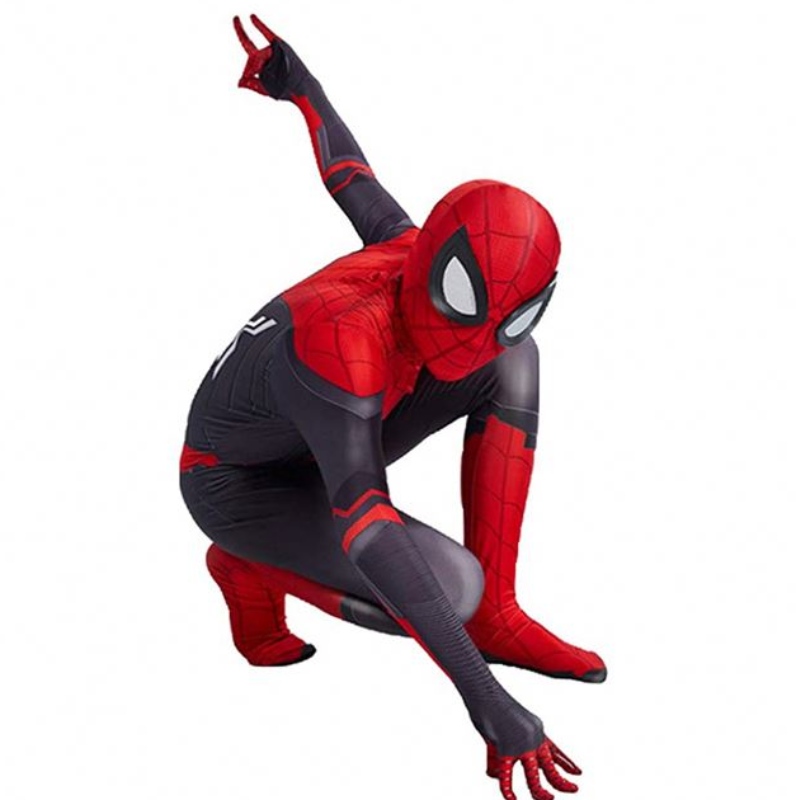 Spiderman Traje Bodysuit for Kids Spandex Zentai Halloween Cosplay Jumpsuit 3D Estilo