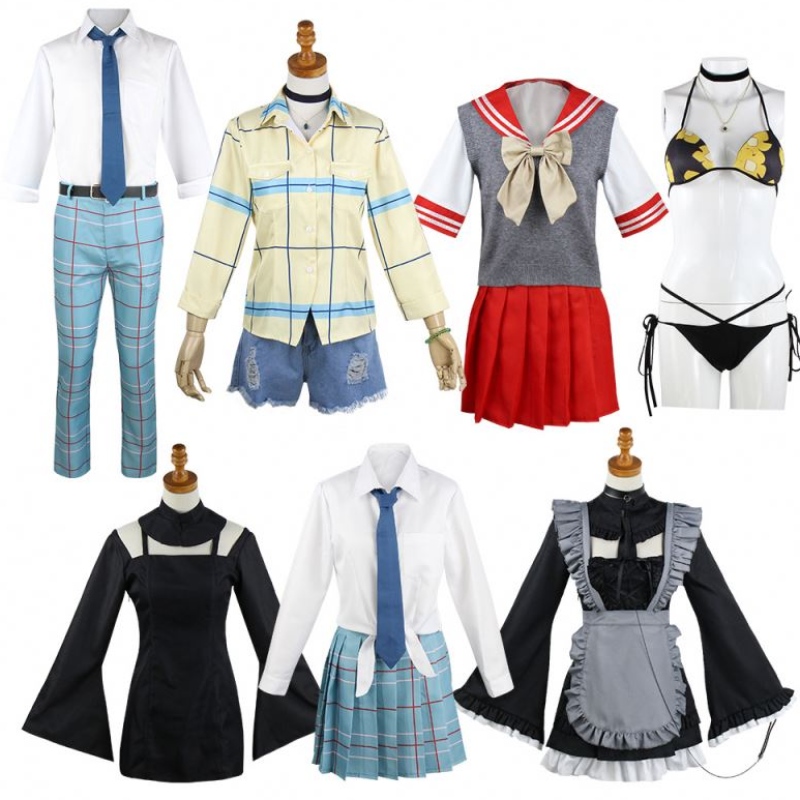 Marin Kitagawa Cosplay Dress Darling Darling JK JK School Uniforme Falda Falda Traje de carnaval de Halloween