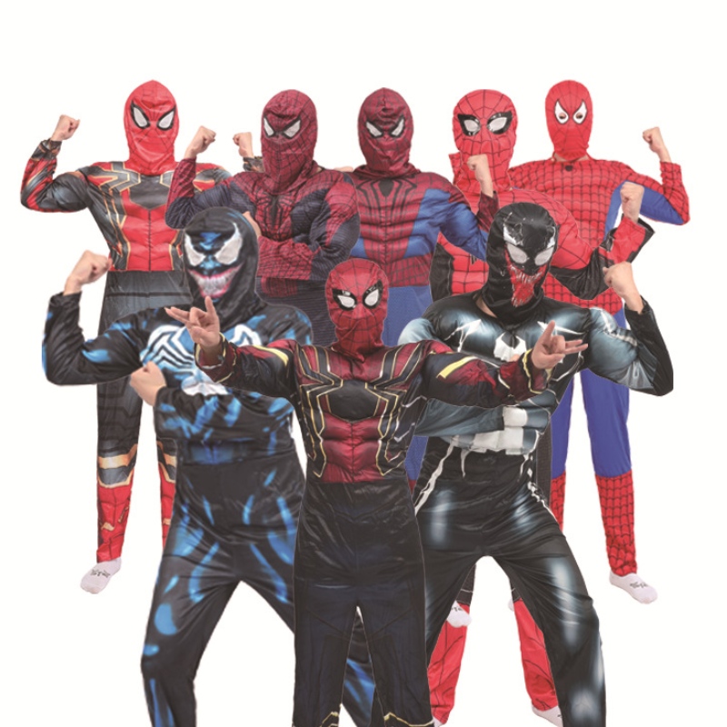 Superhéroe padre-adulto pantimedias adulto \\ spider man pantyhose una pieza de cosplay de cosplay personalización al por mayor