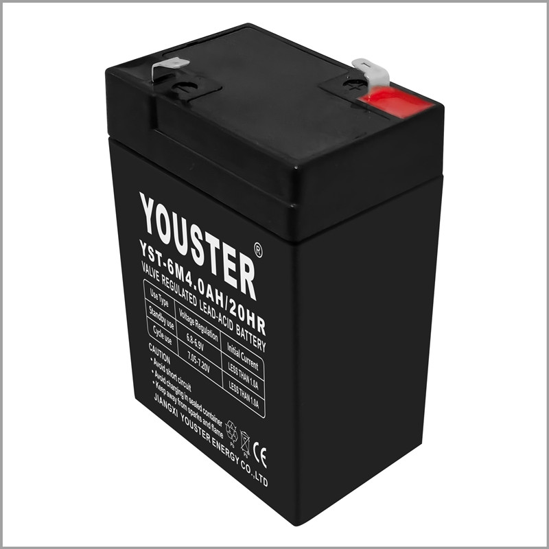 Youster Power System UPS Electric toy Vehicle chargeable vrla Lead Acid 6v 5.0ah Battery