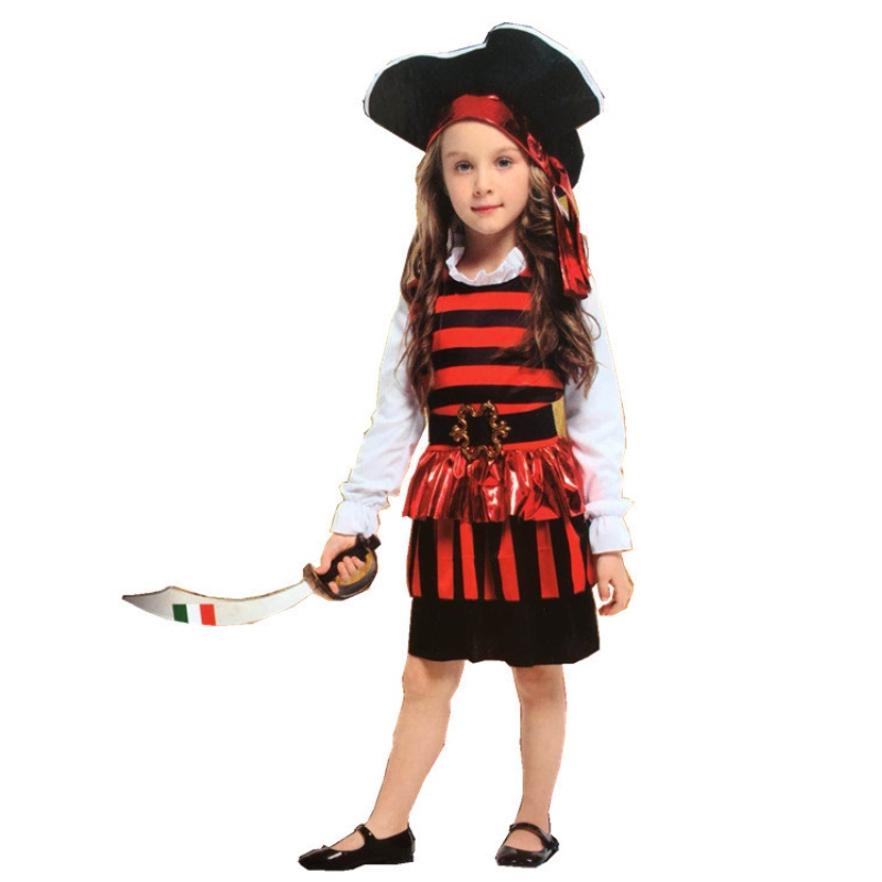 Amazon Hot Sale Cosplay Disfraz Halloween Pirate Party Ropa paraniños