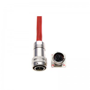 Serie C Conector circular de bayoneta de grado industrial 3 CPIN