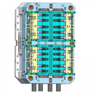 Inyección de plástico moho-2k moho y moho múltiple