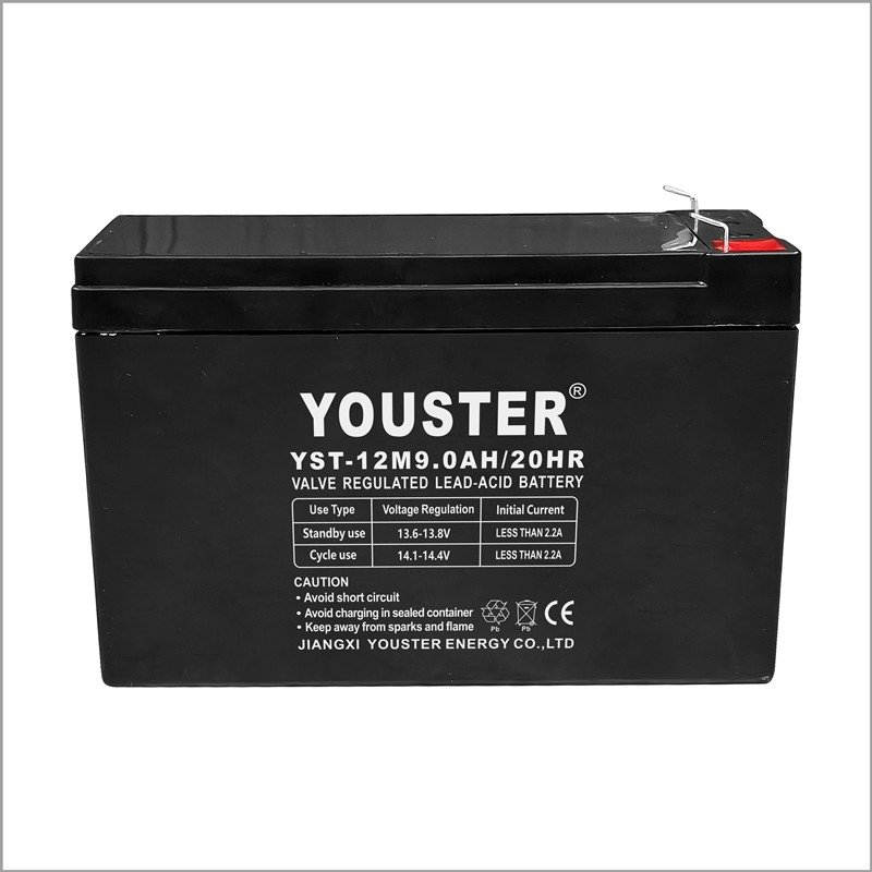 Sustitución de la batería 12v9ah por ácido de plomo de alta calidad en el sistema de alimentación ups