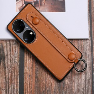 Adecuado para la caja de teléfonos móviles Huawei P50, estuche antisísmica de cuero de teléfono móvil y antisísmico, caja de teléfonos móviles, estuche de protección de cuero