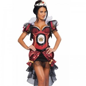 Vestido de reina de corazones rotos