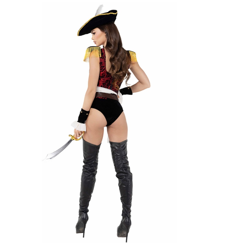 Traje de pirata de alta mar Playboy