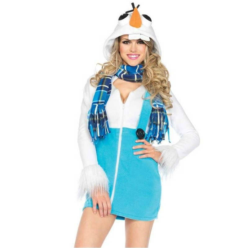 Ropa cómoda de muñeco de nieve