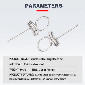 Elongarrow Shooting target pin Stainless Steel target Pin