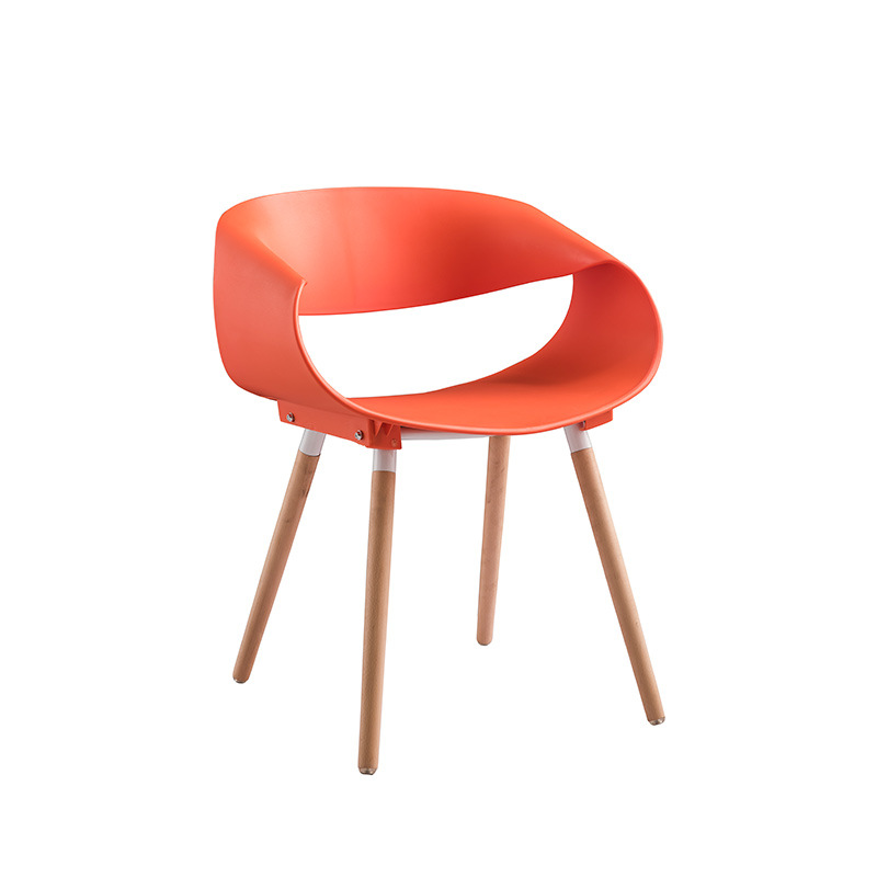 Silla de plástico moderna restaurante de silla de café de alta calidad