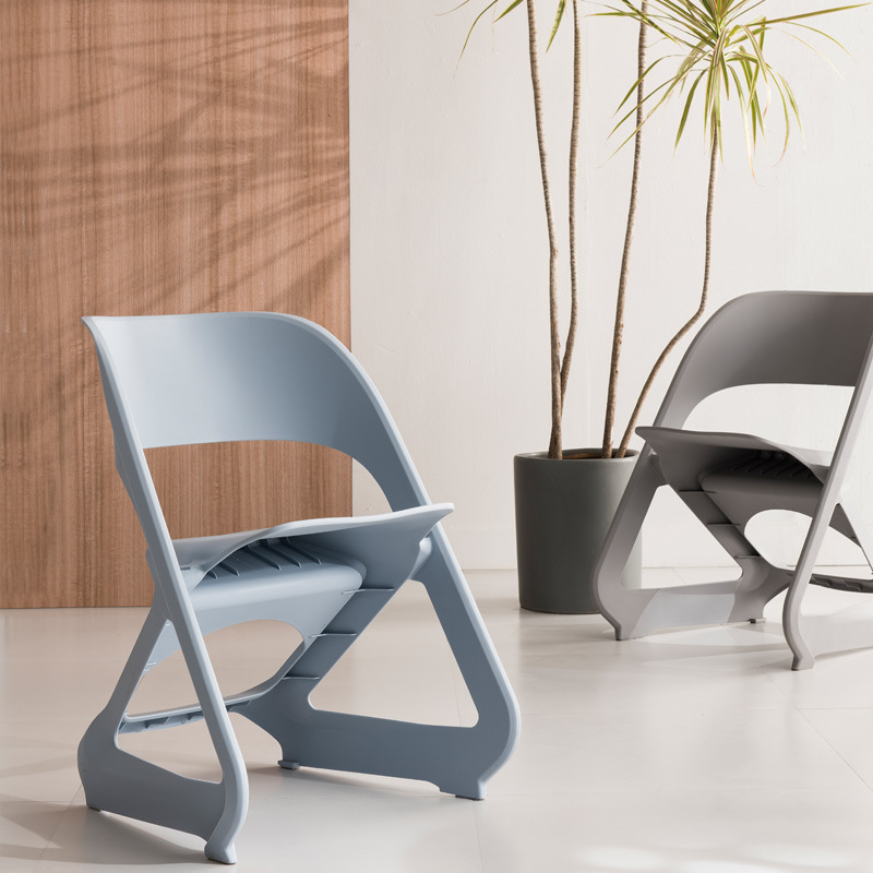 Venta caliente silla comercial silla moderna muebles de oficina silla de plástico
