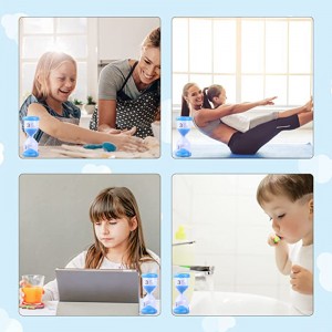 Bestseller Colorfle Plastic Sand Timer Clock 2/3/5/10/15/30 min paraniños Juegos Decoración de reloj