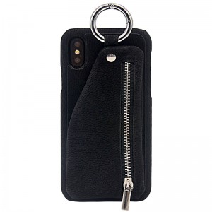 Case de protección de teléfonos móviles Apple iPhone 8, caja de protección manual de cuero, bolsa de teléfono móvil de almacenamiento de billetera pequeña, caja de teléfono móvil de cuero resistente a la vibración y resistente ...