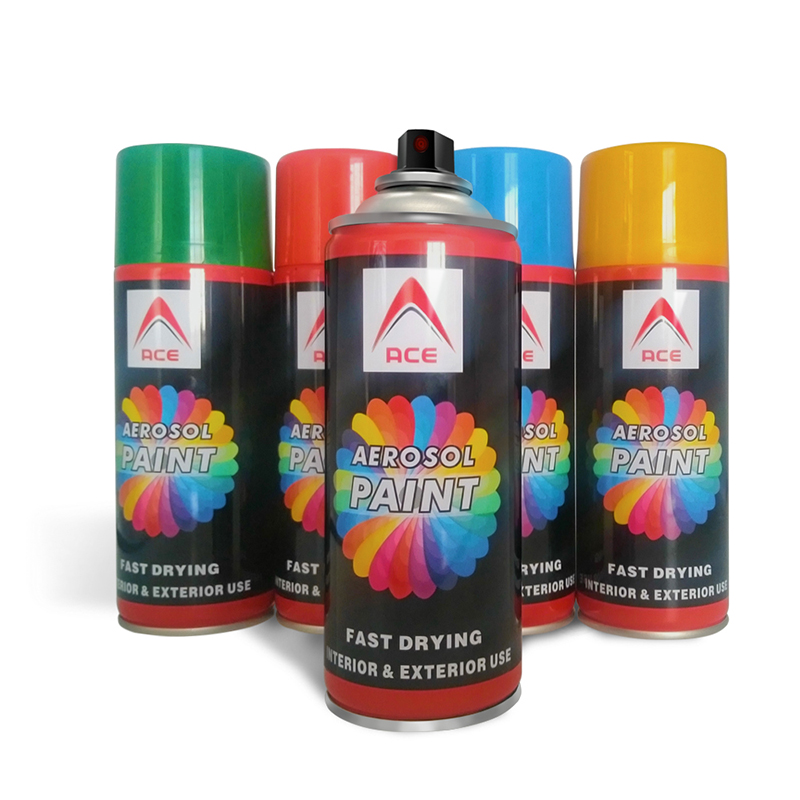 Pintura de pintura aerosol práctica de spray pintura de secado rápido