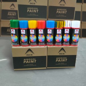 Pintura de pintura aerosol práctica de spray pintura de secado rápido