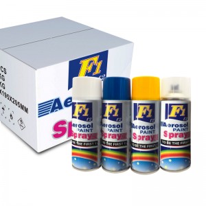 Pintura de spray múltiple pintura sprafitino tóxica Pintura en aerosol F1