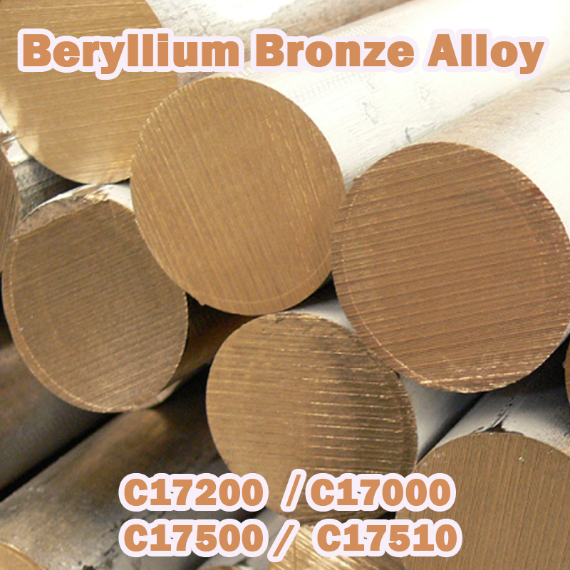 Serie de aleaciones de bronce de berilio c17200, c17000, c17500 y c17510