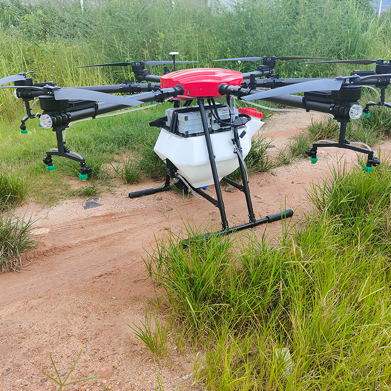 6 ejes 60l aplicación de fertilizantes UAV agricultura fumigación UAV agricultura