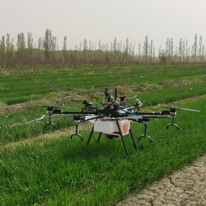 6 ejes 60 kg de fertilizantes hidrodinámicos transporte UAV agricultura fumigación UAV agricultura