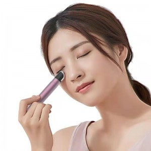 Varita de masajeador de ojos con calefacción - Herramienta de masajeador facial iónico, 42 ℃ Rollador de ojo de vibración de calor, promover la absorción de esencia, el círculo oscuro de eliminación antienvejecimiento, el ojo hinc...