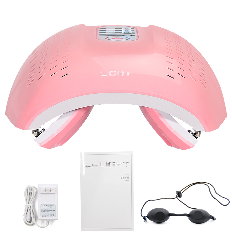 4 colores PDT/led Photon Skin Máquina de belleza Máquina de belleza Equipo de salón Fototerapia de belleza Máquina facial PDT LED