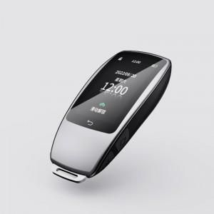 Clave de automóvil de control remoto inteligente, actualización de entrada sin llave compatible con motor de arranque, LCD Display Lock&Desbloqueo, todo en una llave reemplazo de hardware FOB, logotipo de automóvil opcional con kit de...