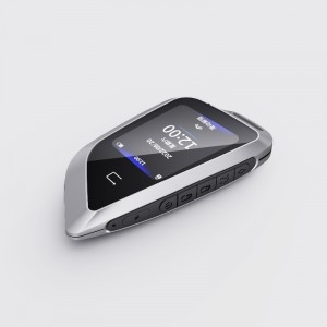 Llave de automóvil LCD inteligente, entrada sin llave sin llave, llave de automóvil verde bloqueo automático&desbloqueo arrancador de automóvil remoto, accesorios anti -robo de reemplazo de llave llave, pantalla del logotipo de vehí...