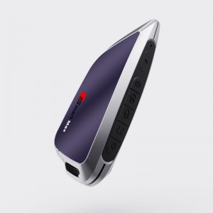 Clave de automóvil LCD inteligente, entrada sin llave sin llave, llave de automóvil púrpura bloqueo automático&desbloqueo arrancador de automóvil remoto, accesorios anti -robo de reemplazo de llave llave, pantalla del logotipo de ve...